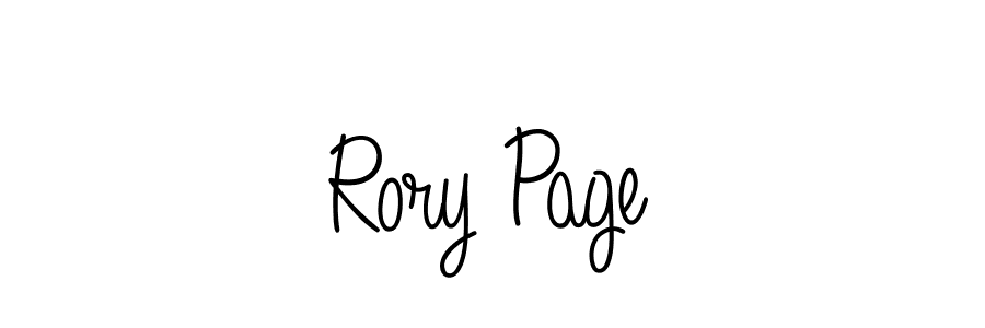 The best way (Angelique-Rose-font-FFP) to make a short signature is to pick only two or three words in your name. The name Rory Page include a total of six letters. For converting this name. Rory Page signature style 5 images and pictures png