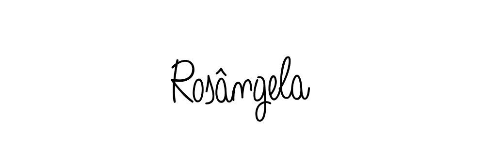 The best way (Angelique-Rose-font-FFP) to make a short signature is to pick only two or three words in your name. The name Rosângela include a total of six letters. For converting this name. Rosângela signature style 5 images and pictures png