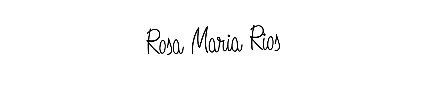 Also You can easily find your signature by using the search form. We will create Rosa Maria Rios name handwritten signature images for you free of cost using Angelique-Rose-font-FFP sign style. Rosa Maria Rios signature style 5 images and pictures png