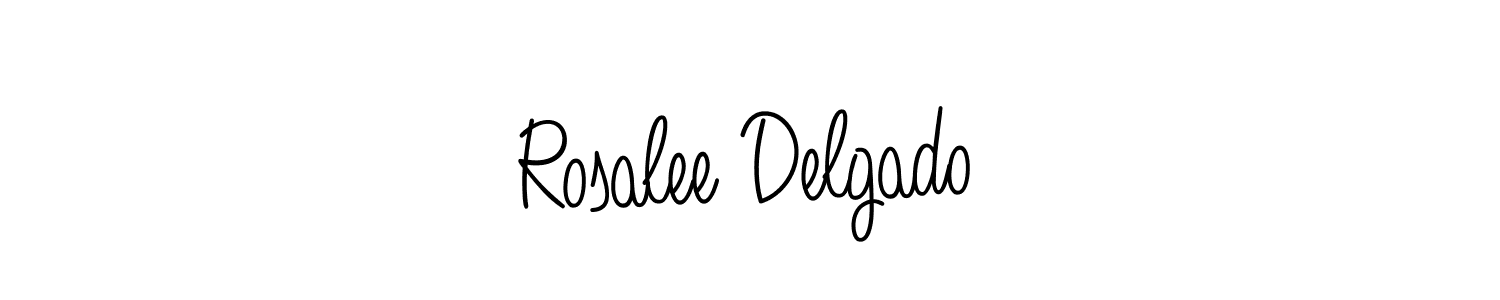 if you are searching for the best signature style for your name Rosalee Delgado. so please give up your signature search. here we have designed multiple signature styles  using Angelique-Rose-font-FFP. Rosalee Delgado signature style 5 images and pictures png