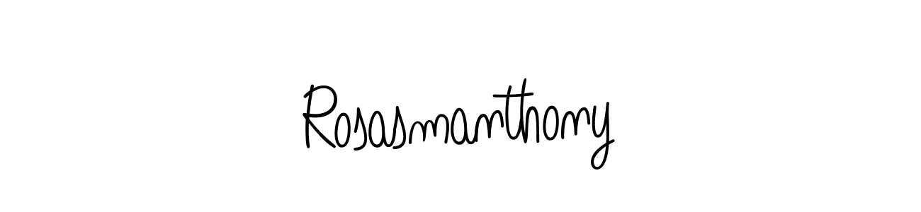Once you've used our free online signature maker to create your best signature Angelique-Rose-font-FFP style, it's time to enjoy all of the benefits that Rosasmanthony name signing documents. Rosasmanthony signature style 5 images and pictures png