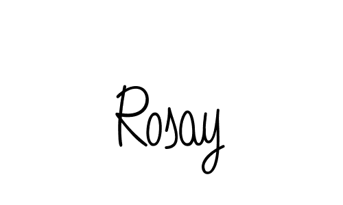 Make a beautiful signature design for name Rosay. Use this online signature maker to create a handwritten signature for free. Rosay signature style 5 images and pictures png