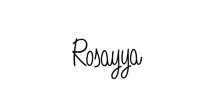 The best way (Angelique-Rose-font-FFP) to make a short signature is to pick only two or three words in your name. The name Rosayya include a total of six letters. For converting this name. Rosayya signature style 5 images and pictures png