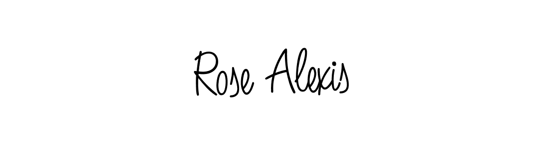 Also we have Rose Alexis name is the best signature style. Create professional handwritten signature collection using Angelique-Rose-font-FFP autograph style. Rose Alexis signature style 5 images and pictures png