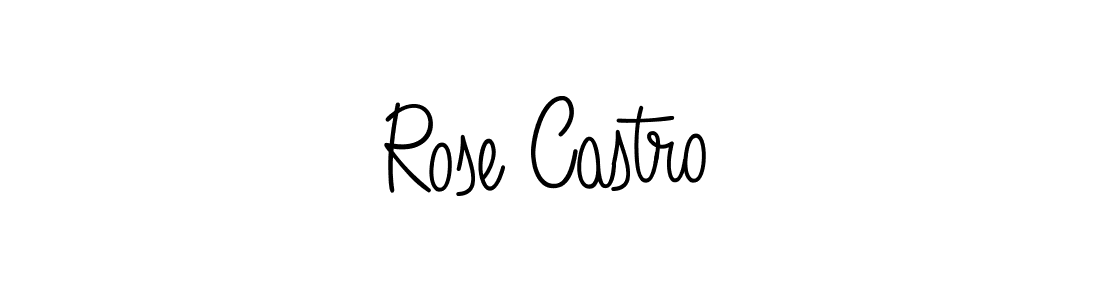 It looks lik you need a new signature style for name Rose Castro. Design unique handwritten (Angelique-Rose-font-FFP) signature with our free signature maker in just a few clicks. Rose Castro signature style 5 images and pictures png