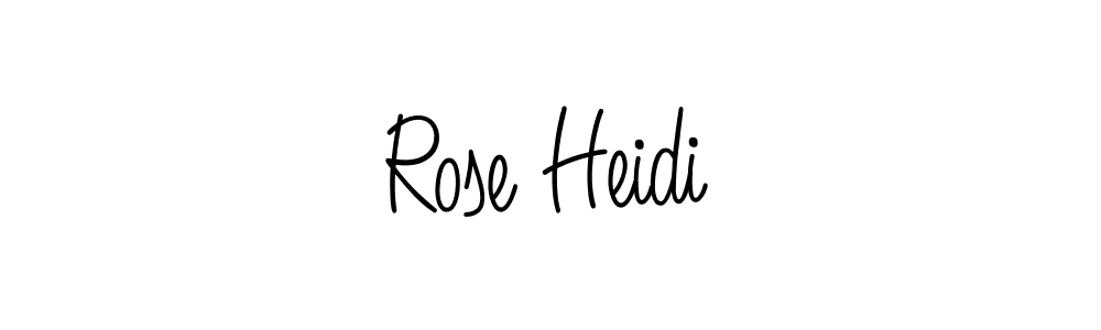 Best and Professional Signature Style for Rose Heidi. Angelique-Rose-font-FFP Best Signature Style Collection. Rose Heidi signature style 5 images and pictures png