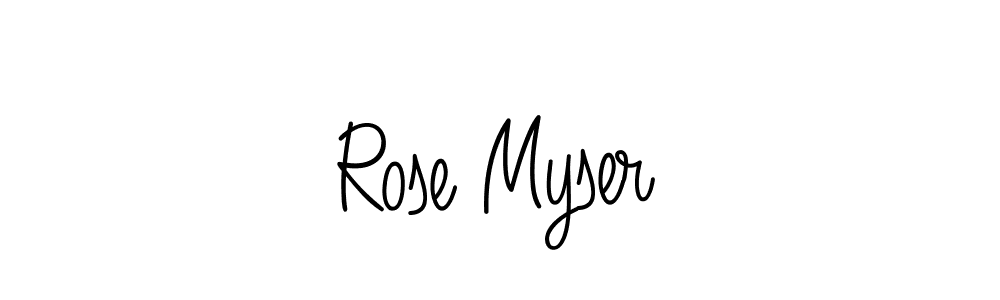 How to Draw Rose Myser signature style? Angelique-Rose-font-FFP is a latest design signature styles for name Rose Myser. Rose Myser signature style 5 images and pictures png