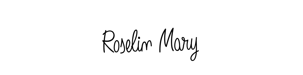 Here are the top 10 professional signature styles for the name Roselin Mary. These are the best autograph styles you can use for your name. Roselin Mary signature style 5 images and pictures png