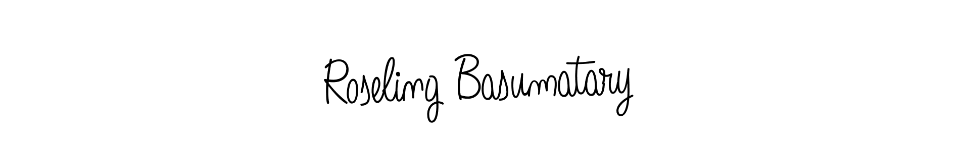 if you are searching for the best signature style for your name Roseling Basumatary. so please give up your signature search. here we have designed multiple signature styles  using Angelique-Rose-font-FFP. Roseling Basumatary signature style 5 images and pictures png