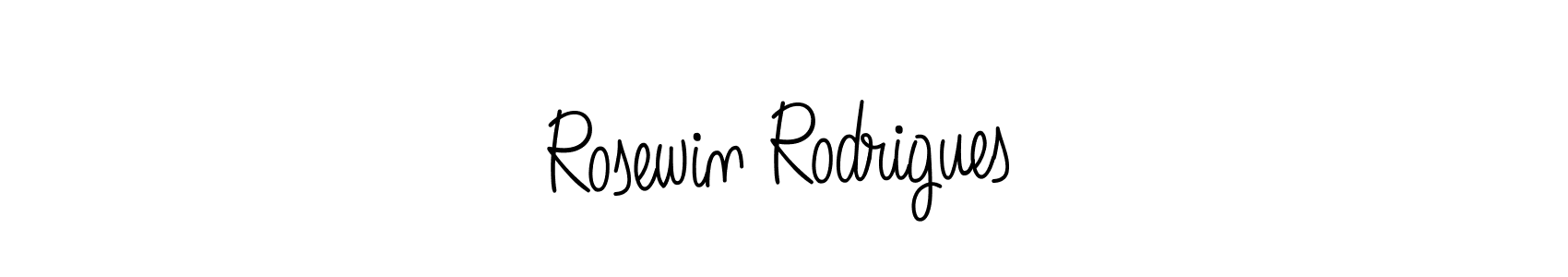 The best way (Angelique-Rose-font-FFP) to make a short signature is to pick only two or three words in your name. The name Rosewin Rodrigues include a total of six letters. For converting this name. Rosewin Rodrigues signature style 5 images and pictures png