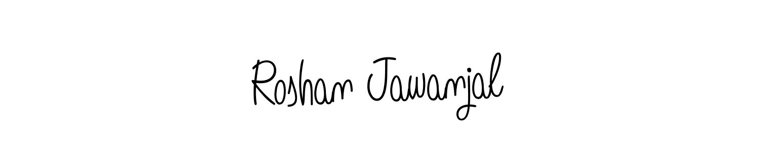 Also we have Roshan Jawanjal name is the best signature style. Create professional handwritten signature collection using Angelique-Rose-font-FFP autograph style. Roshan Jawanjal signature style 5 images and pictures png