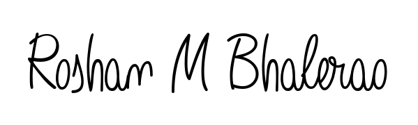Best and Professional Signature Style for Roshan M Bhalerao. Angelique-Rose-font-FFP Best Signature Style Collection. Roshan M Bhalerao signature style 5 images and pictures png