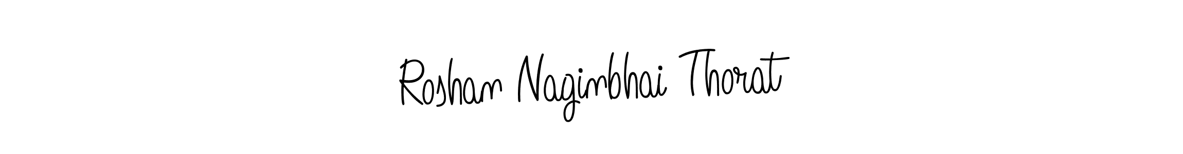 Also we have Roshan Naginbhai Thorat name is the best signature style. Create professional handwritten signature collection using Angelique-Rose-font-FFP autograph style. Roshan Naginbhai Thorat signature style 5 images and pictures png