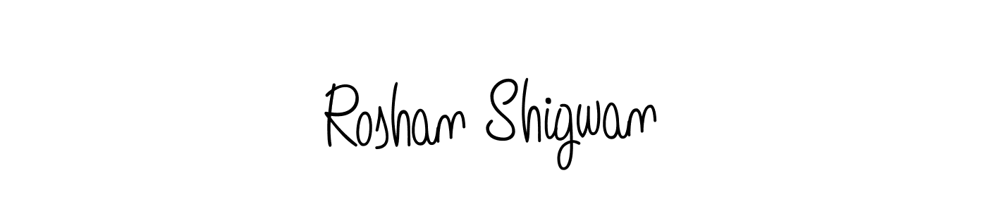 Best and Professional Signature Style for Roshan Shigwan. Angelique-Rose-font-FFP Best Signature Style Collection. Roshan Shigwan signature style 5 images and pictures png