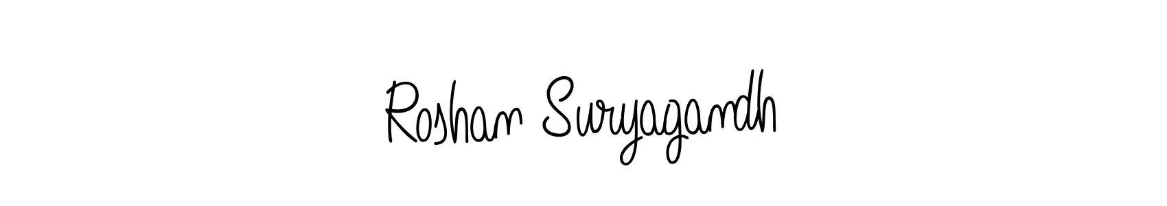 Here are the top 10 professional signature styles for the name Roshan Suryagandh. These are the best autograph styles you can use for your name. Roshan Suryagandh signature style 5 images and pictures png