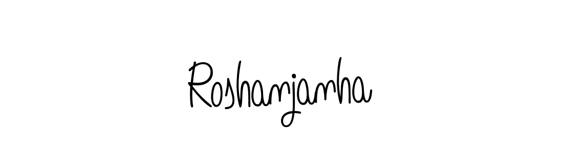 Also You can easily find your signature by using the search form. We will create Roshanjanha name handwritten signature images for you free of cost using Angelique-Rose-font-FFP sign style. Roshanjanha signature style 5 images and pictures png