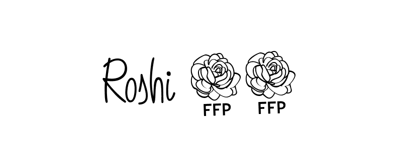 Once you've used our free online signature maker to create your best signature Angelique-Rose-font-FFP style, it's time to enjoy all of the benefits that Roshi 46 name signing documents. Roshi 46 signature style 5 images and pictures png