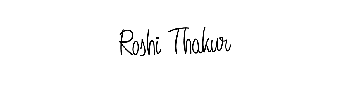 Make a beautiful signature design for name Roshi Thakur. Use this online signature maker to create a handwritten signature for free. Roshi Thakur signature style 5 images and pictures png