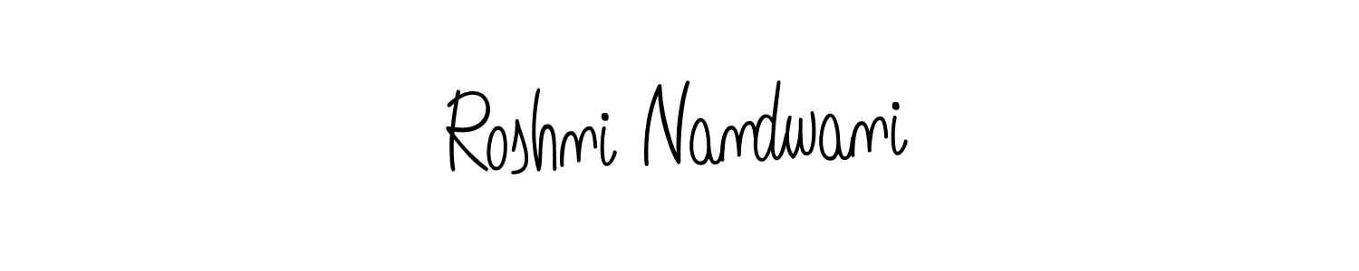 Here are the top 10 professional signature styles for the name Roshni Nandwani. These are the best autograph styles you can use for your name. Roshni Nandwani signature style 5 images and pictures png