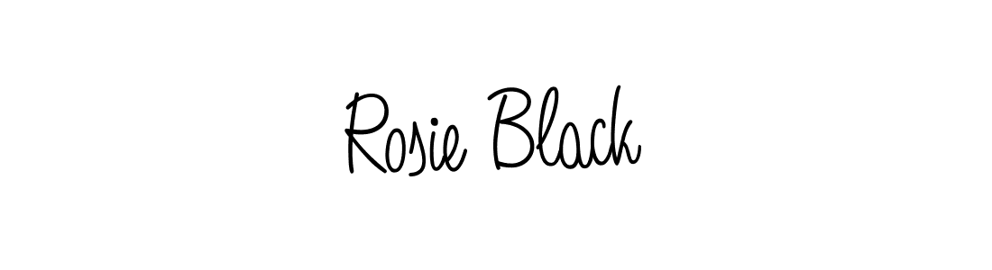 Create a beautiful signature design for name Rosie Black. With this signature (Angelique-Rose-font-FFP) fonts, you can make a handwritten signature for free. Rosie Black signature style 5 images and pictures png