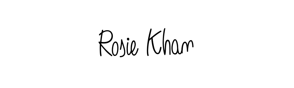 How to make Rosie Khan signature? Angelique-Rose-font-FFP is a professional autograph style. Create handwritten signature for Rosie Khan name. Rosie Khan signature style 5 images and pictures png