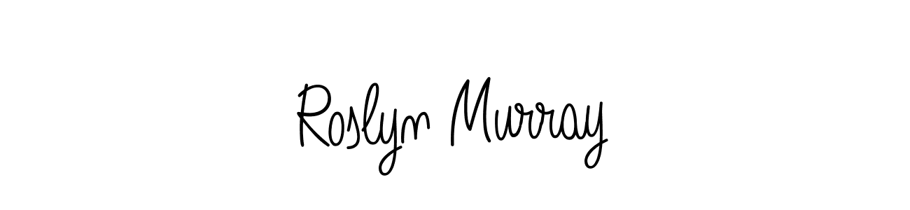 if you are searching for the best signature style for your name Roslyn Murray. so please give up your signature search. here we have designed multiple signature styles  using Angelique-Rose-font-FFP. Roslyn Murray signature style 5 images and pictures png