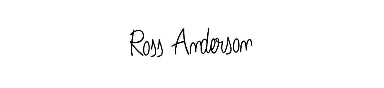 Also we have Ross Anderson name is the best signature style. Create professional handwritten signature collection using Angelique-Rose-font-FFP autograph style. Ross Anderson signature style 5 images and pictures png