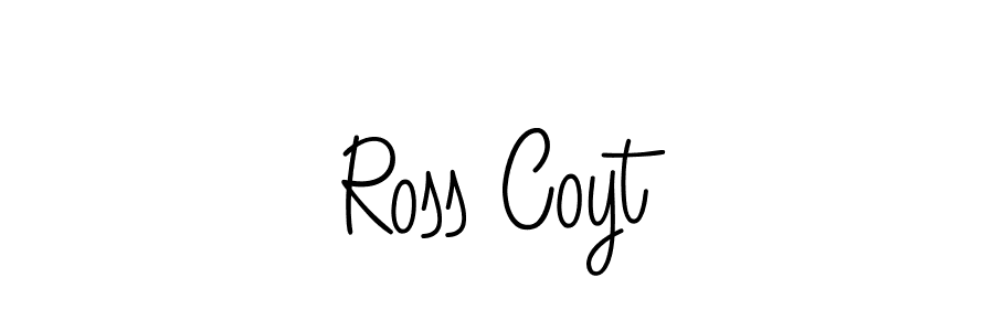 How to make Ross Coyt signature? Angelique-Rose-font-FFP is a professional autograph style. Create handwritten signature for Ross Coyt name. Ross Coyt signature style 5 images and pictures png