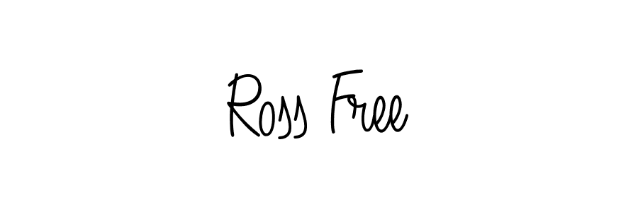 Here are the top 10 professional signature styles for the name Ross Free. These are the best autograph styles you can use for your name. Ross Free signature style 5 images and pictures png