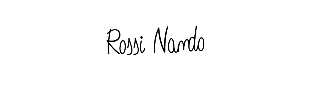 Also we have Rossi Nando name is the best signature style. Create professional handwritten signature collection using Angelique-Rose-font-FFP autograph style. Rossi Nando signature style 5 images and pictures png