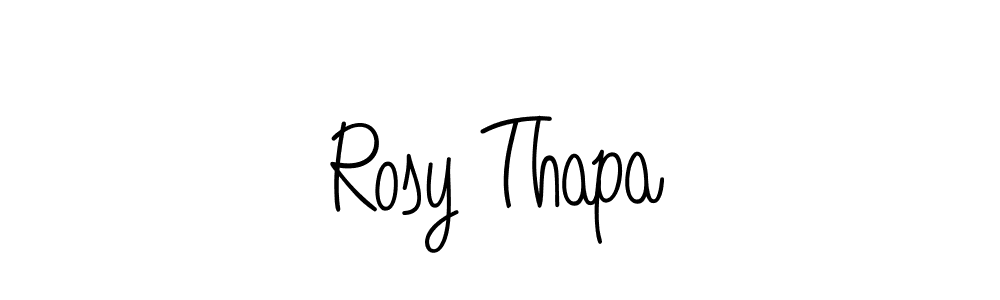 Also You can easily find your signature by using the search form. We will create Rosy Thapa name handwritten signature images for you free of cost using Angelique-Rose-font-FFP sign style. Rosy Thapa signature style 5 images and pictures png