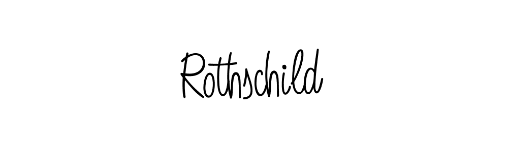 You should practise on your own different ways (Angelique-Rose-font-FFP) to write your name (Rothschild) in signature. don't let someone else do it for you. Rothschild signature style 5 images and pictures png