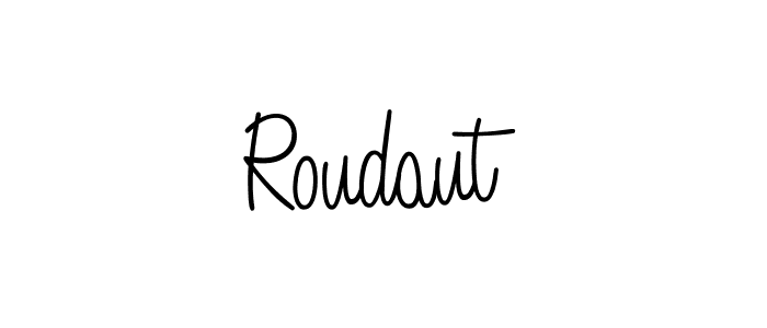 You can use this online signature creator to create a handwritten signature for the name Roudaut. This is the best online autograph maker. Roudaut signature style 5 images and pictures png