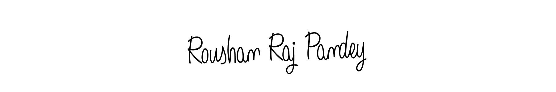 This is the best signature style for the Roushan Raj Pandey name. Also you like these signature font (Angelique-Rose-font-FFP). Mix name signature. Roushan Raj Pandey signature style 5 images and pictures png