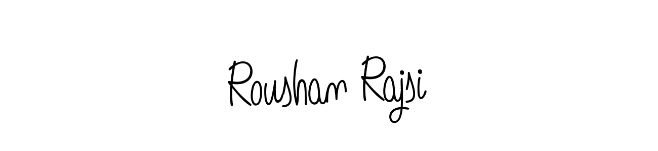 Similarly Angelique-Rose-font-FFP is the best handwritten signature design. Signature creator online .You can use it as an online autograph creator for name Roushan Rajsi. Roushan Rajsi signature style 5 images and pictures png