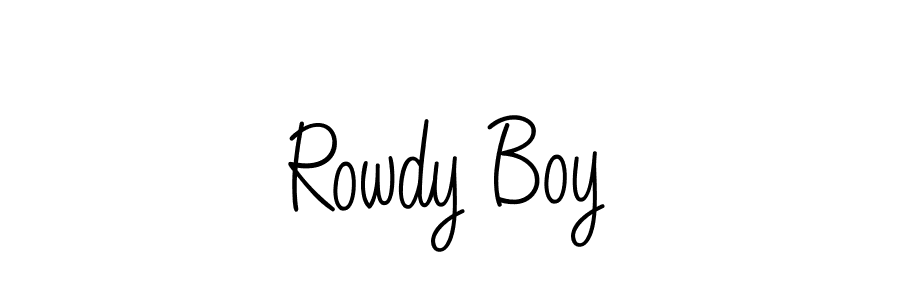 Check out images of Autograph of Rowdy Boy name. Actor Rowdy Boy Signature Style. Angelique-Rose-font-FFP is a professional sign style online. Rowdy Boy signature style 5 images and pictures png