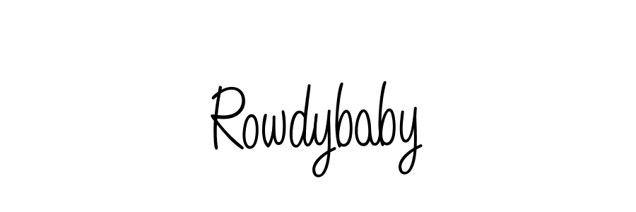 See photos of Rowdybaby official signature by Spectra . Check more albums & portfolios. Read reviews & check more about Angelique-Rose-font-FFP font. Rowdybaby signature style 5 images and pictures png