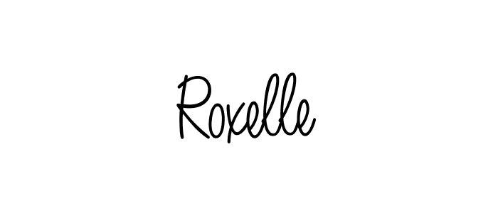 This is the best signature style for the Roxelle name. Also you like these signature font (Angelique-Rose-font-FFP). Mix name signature. Roxelle signature style 5 images and pictures png