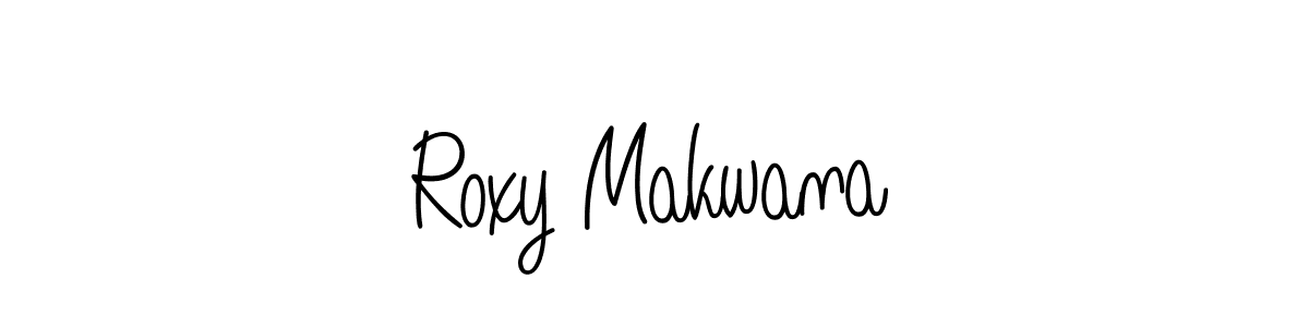 This is the best signature style for the Roxy Makwana name. Also you like these signature font (Angelique-Rose-font-FFP). Mix name signature. Roxy Makwana signature style 5 images and pictures png