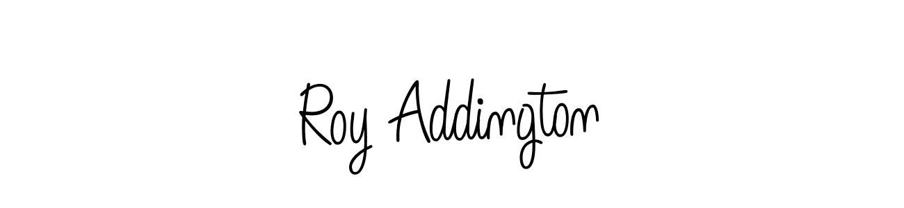 Once you've used our free online signature maker to create your best signature Angelique-Rose-font-FFP style, it's time to enjoy all of the benefits that Roy Addington name signing documents. Roy Addington signature style 5 images and pictures png