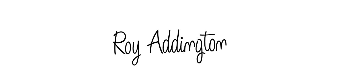 Make a beautiful signature design for name Roy Addington. Use this online signature maker to create a handwritten signature for free. Roy Addington signature style 5 images and pictures png