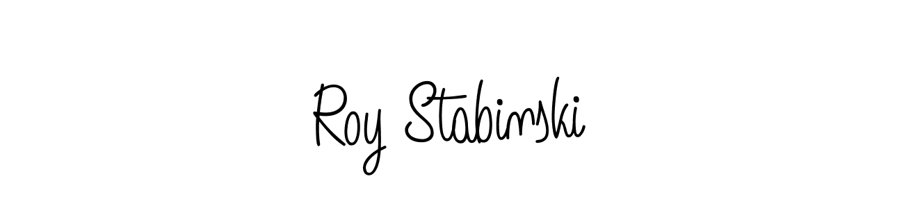 Also You can easily find your signature by using the search form. We will create Roy Stabinski name handwritten signature images for you free of cost using Angelique-Rose-font-FFP sign style. Roy Stabinski signature style 5 images and pictures png