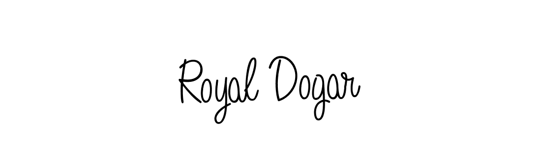 Also we have Royal Dogar name is the best signature style. Create professional handwritten signature collection using Angelique-Rose-font-FFP autograph style. Royal Dogar signature style 5 images and pictures png