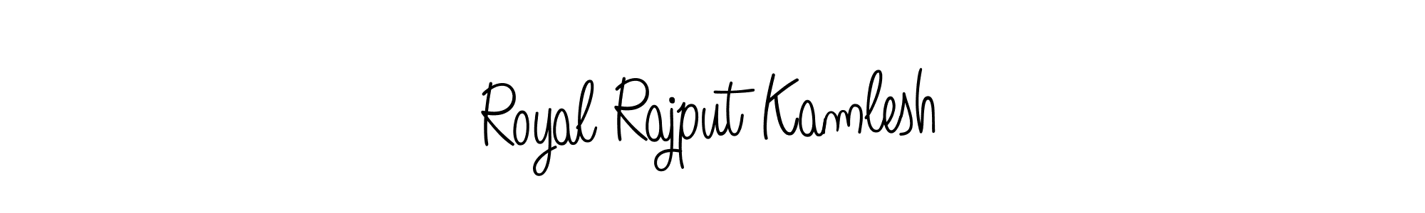 Angelique-Rose-font-FFP is a professional signature style that is perfect for those who want to add a touch of class to their signature. It is also a great choice for those who want to make their signature more unique. Get Royal Rajput Kamlesh name to fancy signature for free. Royal Rajput Kamlesh signature style 5 images and pictures png