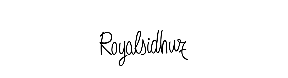 Make a short Royalsidhuz signature style. Manage your documents anywhere anytime using Angelique-Rose-font-FFP. Create and add eSignatures, submit forms, share and send files easily. Royalsidhuz signature style 5 images and pictures png