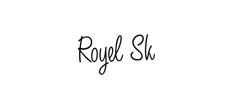 It looks lik you need a new signature style for name Royel Sk. Design unique handwritten (Angelique-Rose-font-FFP) signature with our free signature maker in just a few clicks. Royel Sk signature style 5 images and pictures png