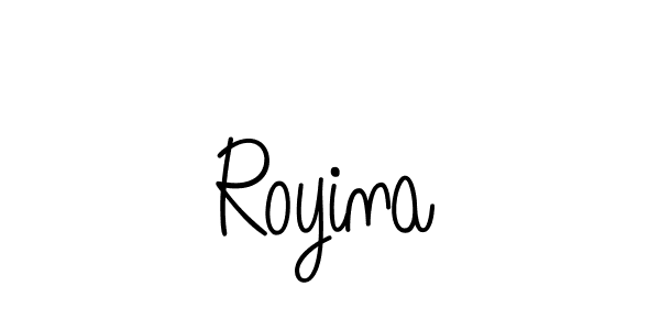 Similarly Angelique-Rose-font-FFP is the best handwritten signature design. Signature creator online .You can use it as an online autograph creator for name Royina. Royina signature style 5 images and pictures png