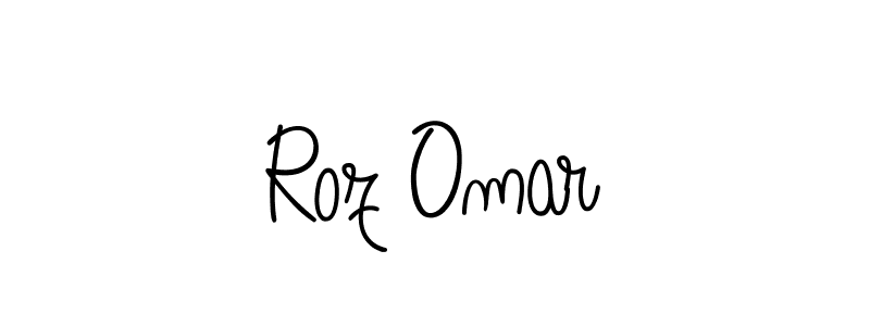 Make a beautiful signature design for name Roz Omar. Use this online signature maker to create a handwritten signature for free. Roz Omar signature style 5 images and pictures png