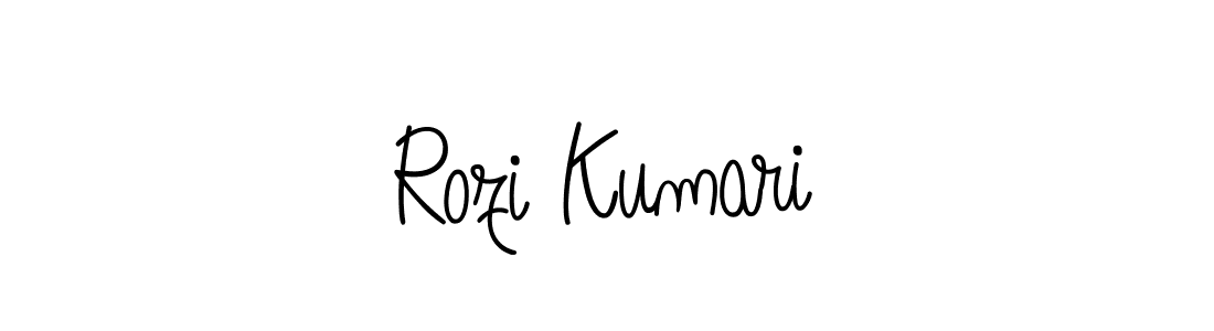 Best and Professional Signature Style for Rozi Kumari. Angelique-Rose-font-FFP Best Signature Style Collection. Rozi Kumari signature style 5 images and pictures png