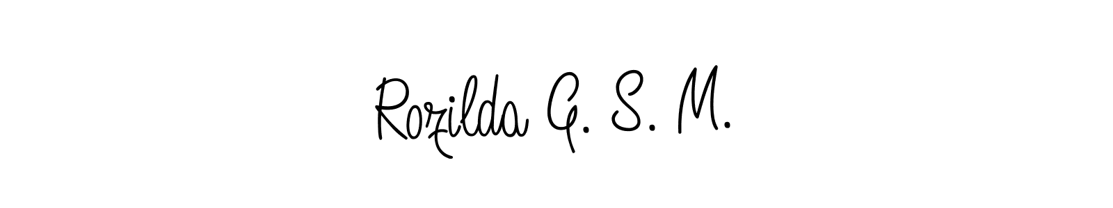 See photos of Rozilda G. S. M. official signature by Spectra . Check more albums & portfolios. Read reviews & check more about Angelique-Rose-font-FFP font. Rozilda G. S. M. signature style 5 images and pictures png